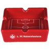 1. FC Kaiserslautern Aschenbecher - Spielfeld - Rot | Ascher | Keramik | FCK