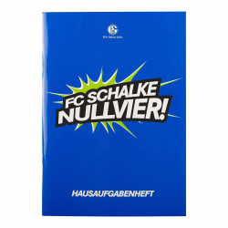 FC Schalke 04 Hausaufgabenheft - NULLVIER! - Schulheft A5 Heft S04