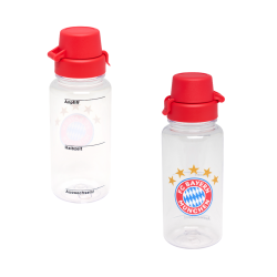 FC Bayern München Flasche - Tritan - transparent 0,4 l Trinkflasche FCB
