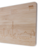 Hertha BSC Berlin Holzbrettchen - Skyline - Schneidebrett Frühstücksbrettchen