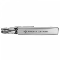 Borussia Dortmund Kellnermesser silbern Korkenzieher mit Flaschenöffner & Folieschneider BVB 09