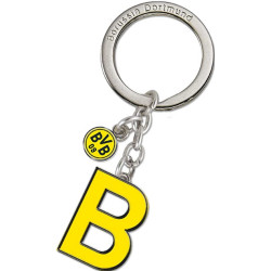 Borussia Dortmund Schlüsselanhänger Buchstaben A-Z / 09 Anhänger BVB 09