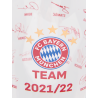 FC Bayern München Weißbierglas - Signature 2021/22 - Unterschriftenglas Bierglas FCB