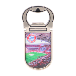FC Bayern München Flaschenöffner - Arena - Öffner Magnet Kapselheber FCB
