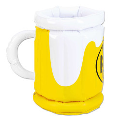 Borussia Dortmund Bierkühler - Bierkrug - aufblasbarer Flaschenkühler BVB Kühlmanschette