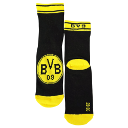 Borussia Dortmund Kindersocken - 2er-Pack - schwarzgelb |Kinder Socken | BVB 09 - Größe 22/24 bis 37/39