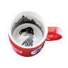 SC Freiburg Tasse - Relief - rot Kaffeetasse Kaffeepot