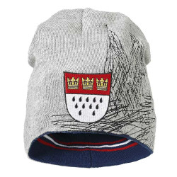 1. FC Köln Wendebeanie - Stadtwappen - Wendemütze Beanie  Mütze