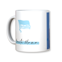 Hertha BSC Berlin Tasse - Beste Mama - Kaffeetasse Kaffeebecher HBSCB