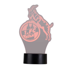 1. FC Köln LED Licht - Logo Hennes - Nachtlicht | Leuchte | Lampe