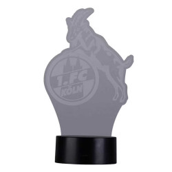 1. FC Köln LED Licht - Logo Hennes - Nachtlicht | Leuchte | Lampe