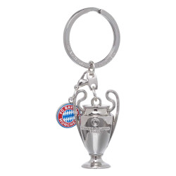 FC Bayern München Schlüsselanhänger - 3D Pokal mit Charm - UCL Trophy Champions League