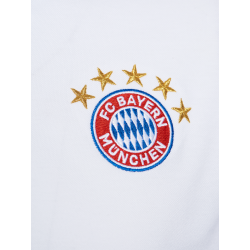 FC Bayern München Poloshirt - 5 Sterne - weiß | Größe S | Polo Shirt | FCB