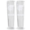 VfL Wolfsburg Pilsglas - Wolf - 2er Set Bierglas Glas 0.3l Pilsstange