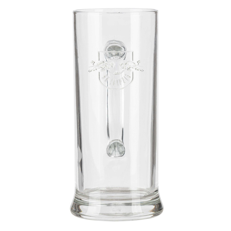 RB Leipzig Bierkrug - Relief - Bierseidel 0,5 l Bierglas | Glas | RBL