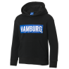 Hamburger SV Kinder Kapuzenpullover - Stefan - schwarz Sweater Kids Hoodie HSV - diverse Größen