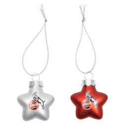 1. FC Köln Weihnachtskugel - Sterne - 10er Set | Weihnachtsanhänger | Christbaumkugel