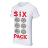 FC Bayern München T-Shirt - SIXPACK- 3XL |weiß | unisex | Shirt | Deutscher Meister | FCB