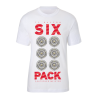 FC Bayern München T-Shirt - SIXPACK- 3XL |weiß | unisex | Shirt | Deutscher Meister | FCB