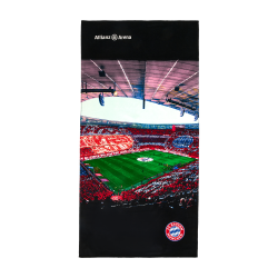 FC Bayern München Strandtuch - Allianz Arena - 90 x 180 cm Badetuch Duschtuch Handtuch FCB
