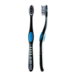 DSC Arminia Bielefeld Zahnbürste schwarz medium 2er Set toothbrush