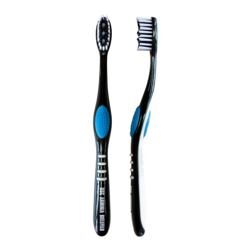 DSC Arminia Bielefeld Zahnbürste schwarz medium 2er Set toothbrush