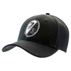 SC Freiburg Cap - Wappen Basic - schwarz | Kappe | Basecap | Schildmütze