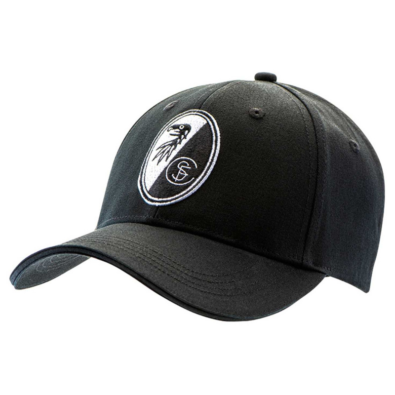 SC Freiburg Cap - Wappen Basic - schwarz | Kappe | Basecap | Schildmütze