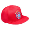 FC Bayern München Kinder Snapback - 5 Sterne - rot Cap Schildmütze Emblem Kappe FCB