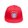 FC Bayern München Kinder Snapback - 5 Sterne - rot Cap Schildmütze Emblem Kappe FCB