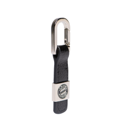 FC Bayern München Schlüsselanhänger - Leder - mit Karabiner Anhänger keychain FCB