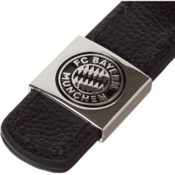FC Bayern München Schlüsselanhänger - Leder - mit Karabiner Anhänger keychain FCB