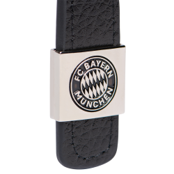 FC Bayern München Schlüsselanhänger - Leder - mit Karabiner Anhänger keychain FCB