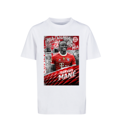 FC Bayern München Kinder T-Shirt - Servus Mané - in Weiß oder Schwarz Shirt FCB - diverse Größen