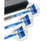 Hertha BSC Berlin Dartpfeil Flights 3er Set Dartflights blau-weiß