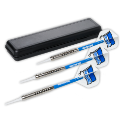Hertha BSC Berlin - Soft Dartpfeil-Set - Dartpfeile mit Etui und Flights Softdarts Dart Pfeile
