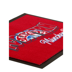 FC Bayern München Fan Fußmatte - Greetings - rot Matte Logo Fußabtreter FCB