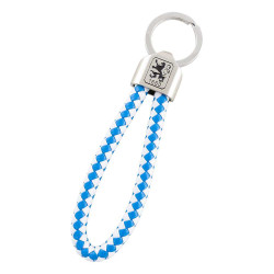 TSV 1860 München Schlüsselanhänger - Schlaufe geflochten - Kordel Anhänger Keychain