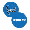 Hertha BSC Berlin Aufkleber Lentikular Ø 8.5 cm Sticker mit Wechselbild