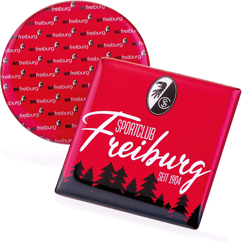 SC Freiburg Magnet 2er Set - Sportclub Freiburg - Kühlschrankmagnet