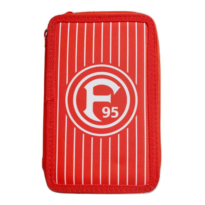 Fortuna Düsseldorf Federmappe rot Doppeletui gefüllt Schuletui F95
