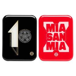 FC Bayern München Magnet - Mia San Mia Serienmeister - 2er Set FCB Kühlschrankmagnet