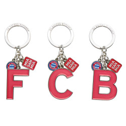 FC Bayern München Schlüsselanhänger Buchstaben Mia San Mia A-Z Anhänger FCB