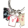 FC Bayern München Schlüsselanhänger - Trikots 3er - Anhänger FCB