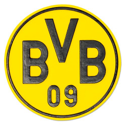 Borussia Dortmund Magnet - Logo - farbiger BVB 09 Kühlschrankmagnet Emblem