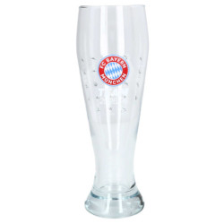 FC Bayern München Weißbierglas - Signature 2025/26 - Unterschriftenglas | Bierglas | FCB