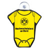 Borussia Dortmund Autoschild - Nachwuchstalent an Board - mit Saugnapf | Autoscheiben Hänger | BVB 09