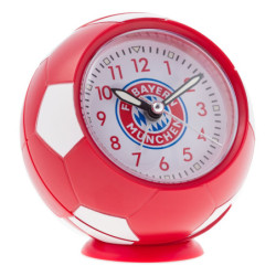 FC Bayern München Wecker im Fußball-Look Uhr FCB