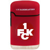 1. FC Kaiserslautern Sturmfeuerzeug - Rubber rot - Jet Feuerzeug Lighter FCK