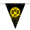 Borussia Dortmund Party Wimpelkette Logo schwarz-gelb ca. 4 m Wimpel BVB 09 Girlande